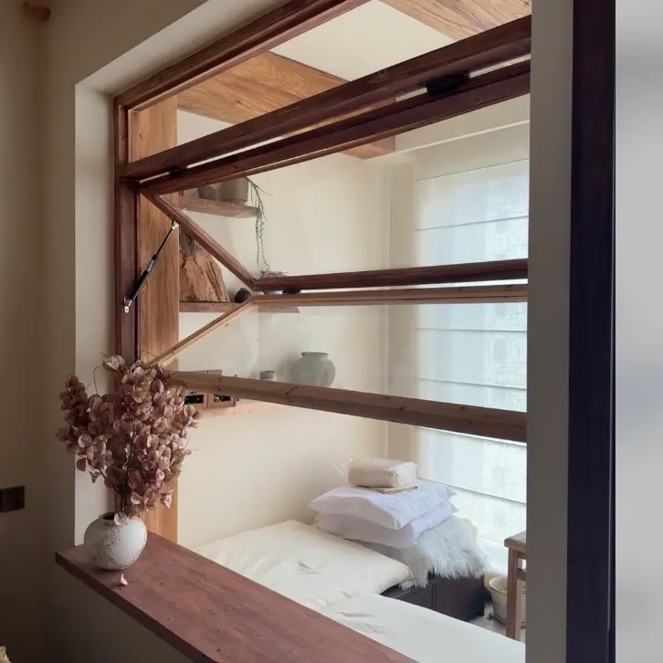 Alüminyum Alaşımlı Üstten Menteşeli Pencereler