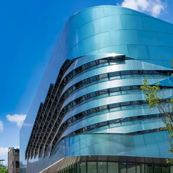 Irregular Shaped Unitized Curtain Walls