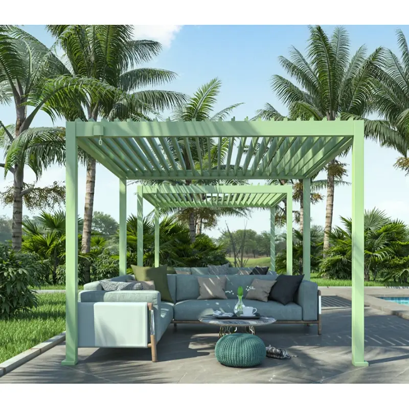 Manuel Geri Çekilebilir Gazebo